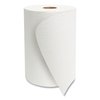 Morcon Paper Hardwound Paper Towels, 1 Ply, Continuous Roll Sheets, 550 ft, White, 6 PK VT106